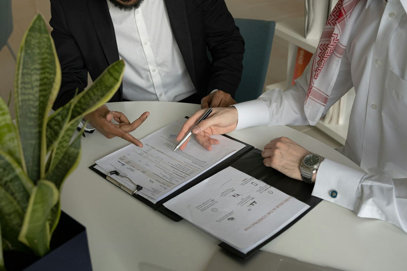 Signature d'un contrat d'énergie