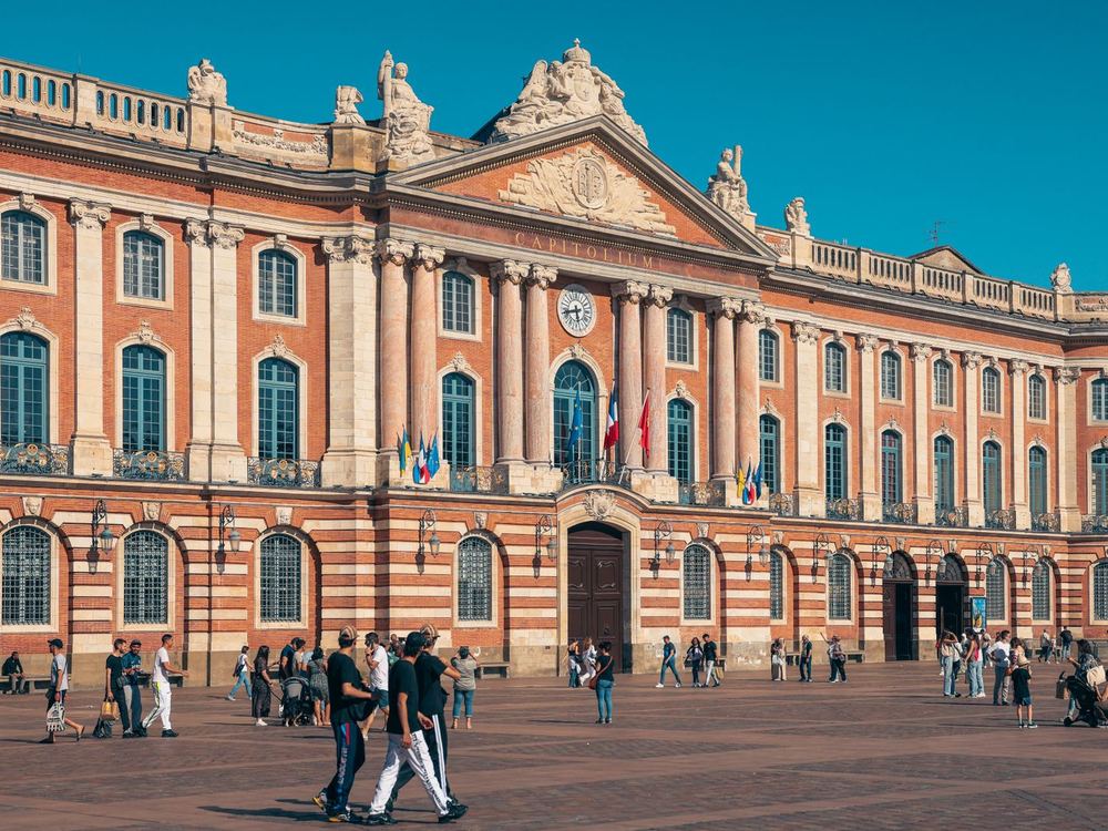 La place du Capitole à Toulouse